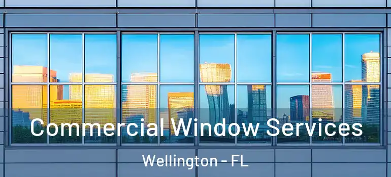  Commercial Window Services Wellington - FL