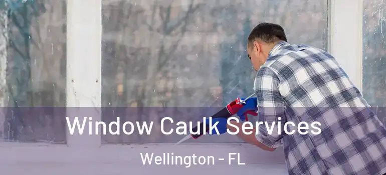  Window Caulk Services Wellington - FL