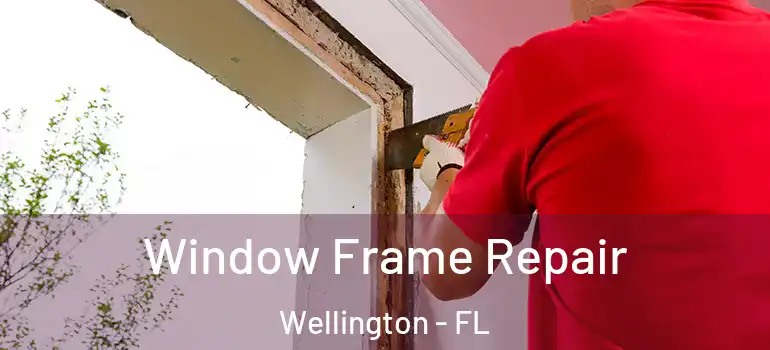  Window Frame Repair Wellington - FL